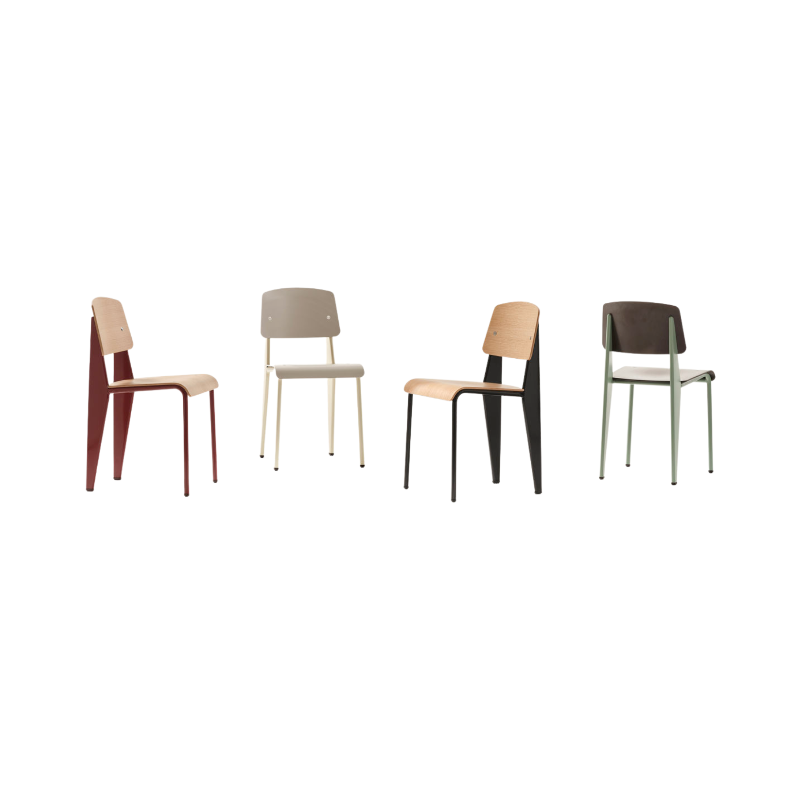 Vitra Standard SP Chair Collection Display Preview