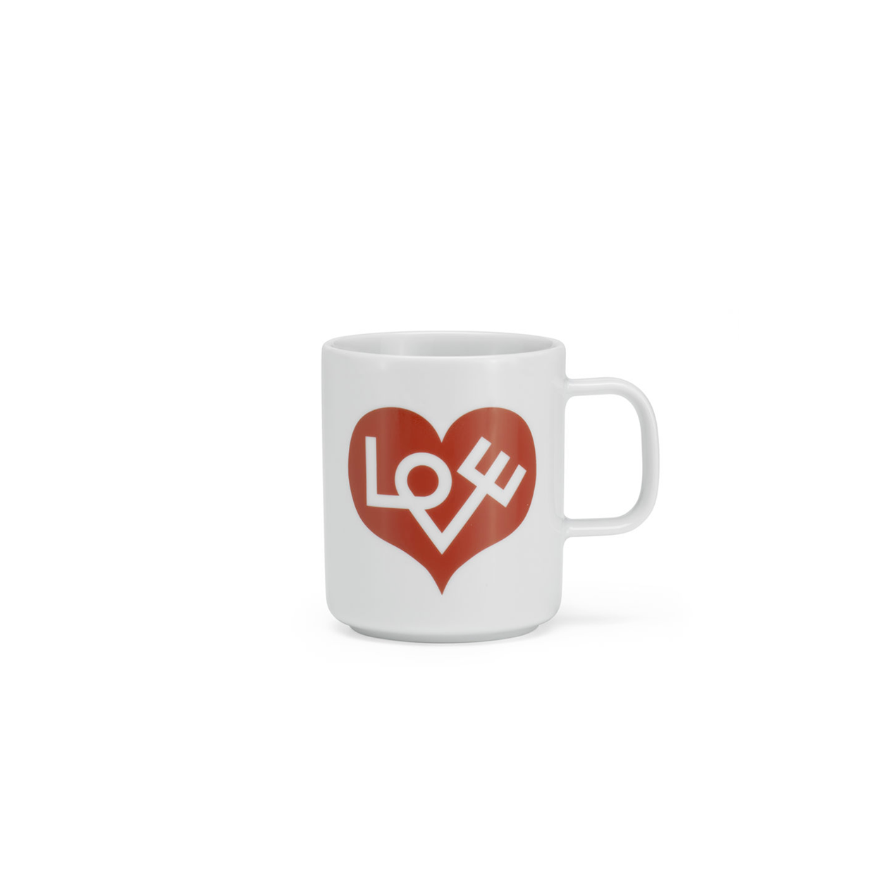 vitra coffee mugs love heart red